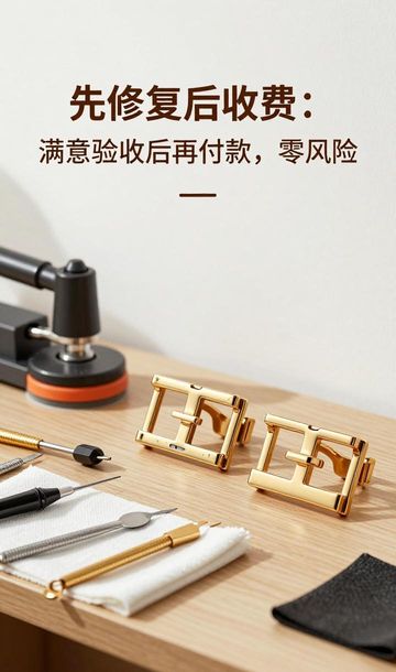 金属皮带头打磨抛光教程_皮带扣抛光_爱马仕腰带皮带扣头维修修复翻新抛光打磨镀金