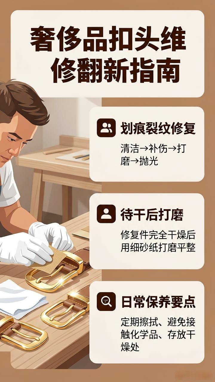 皮带扣翻新价格_高档奢侈品要带头皮带扣头维修修复翻新_皮带头修复翻新多少钱